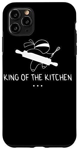 iPhone 11 Pro Max Ninja Baker King of the Kitchen Black Case