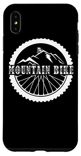 iPhone XS Max Mountain Biking MTB Tire Marks Fall Line Downhill For Rider Case