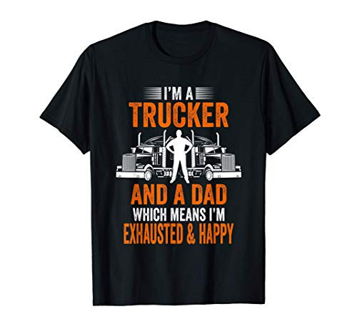Mens Trucker Driver Girl Mom Mothers Day Truck Gift T-Shirt
