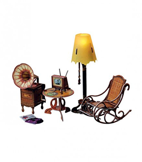 Innovative 3D-Puzzles Clever Paper FURNITURE FOR LIVING ROOM Cardboard Set UMBUM CLEVER PAPER Innovative 3D-Puzzles Clever Paper FURNITURE FOR LIVING ROOM Cardboard Set UMBUM CLEVER PAPER