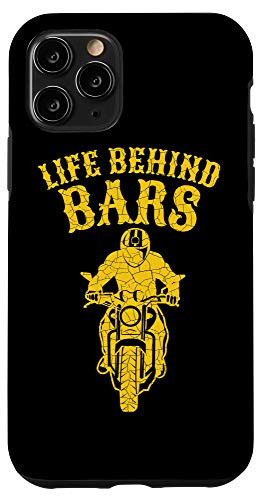iPhone 11 Pro Retro Motorcycle Driver Biker Motorcyclist Gift Case