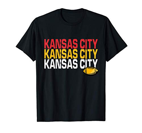 Classic Kansas City Football Fans Love KC Football T-Shirt Classic Kansas City Football Fans Love KC Football T-Shirt