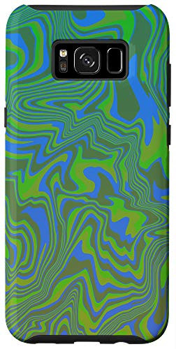 Galaxy S8plus  Crazy Awesome Line Art Hippie Trippy Psychedelic Colorful Case