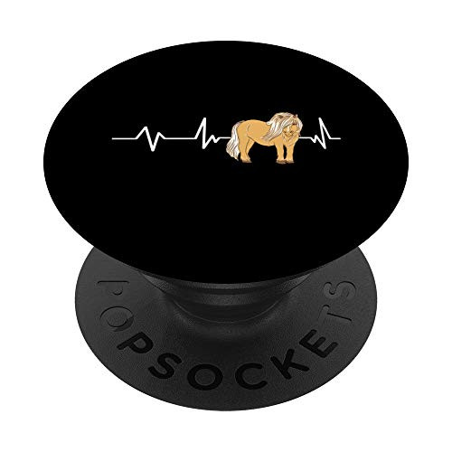 Shetland Pony Heartbeat Shetland Pony Gift Shetland Pony PopSockets PopGrip Swappable Grip for Phones  and  Tablets