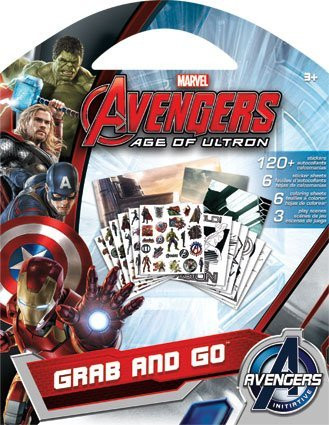 Marvel Grab  and  Go Stickers Avengers 2 - Age of Ultron New Decals st9134
