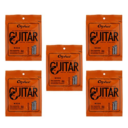 6 String Classical Guitar Strings E-B-G-D-A-E For Guitar Lover Musical Gift - 1 as described