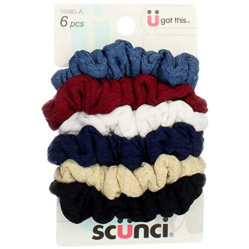 Scunci Effortless Beauty Thermal Twisters Assorted Colors 6-pcs  Pack of 3