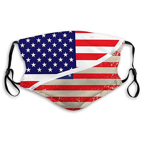 DISGOWONG Safety Decoration Reusable Outdoor Covers Flag of USA Polyester Covers DISGOWONG Safety Decoration Reusable Outdoor Covers Flag of USA Polyester Covers