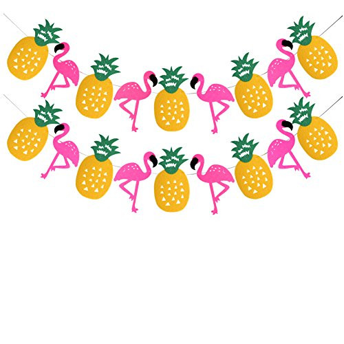 Tropical Party Decorations Banner Flamingo Pineapple For Luau Hawaiian Summer Party Supplies Tropical Party Decorations Banner Flamingo Pineapple For Luau Hawaiian Summer Party Supplies