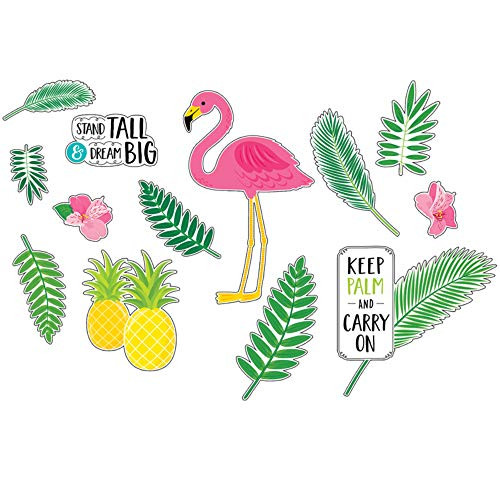Creative Teaching Press Palm Paradise Flamingo Fun Bulletin Board  10235