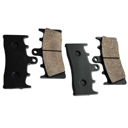 Caltric Brake Pads Compatible With Kawasaki Zx750 Ninja Zx-7R 1996 97 98 99 00 01 02 2003 Front Brakes