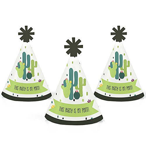Big Dot of Happiness Prickly Cactus Party - Mini Cone Fiesta Party Hats - Small Little Party Hats - Set of 10 Big Dot of Happiness Prickly Cactus Party - Mini Cone Fiesta Party Hats - Small Little Party Hats - Set of 10