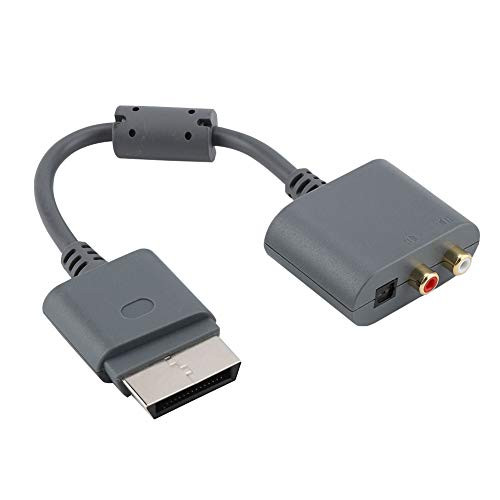 30cm   11.8in Audio Cable RCA Optical Audio Adapter Conversion Cable For XBOX 360.