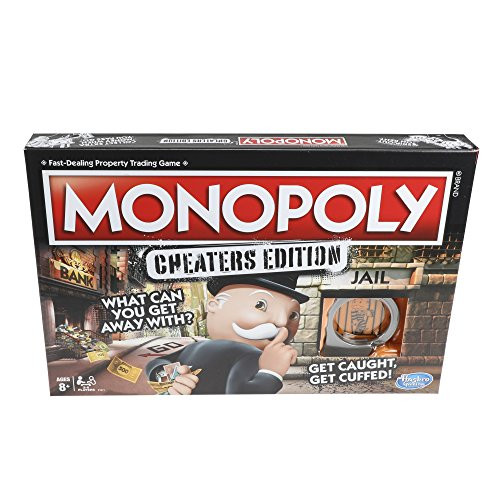 Hasbro Gaming Monopoly Cheaters Edition Family Game Hasbro Gaming Monopoly Cheaters Edition Family Game
