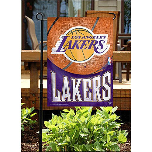 NBA Los Angeles Lakers Garden Flag 11 inchx15 inch Team Color