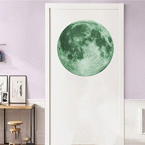 30cm Luminous Moon 3D Wall Sticker for kids room living room bedroom decoration home decals Glow in the dark Wall Stickers 30cm Luminous Moon 3D Wall Sticker for kids room living room bedroom decoration home decals Glow in the dark Wall Stickers