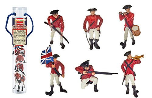 Safari Ltd Historical Collections American Revolutionary War British Army Designer TOOB
