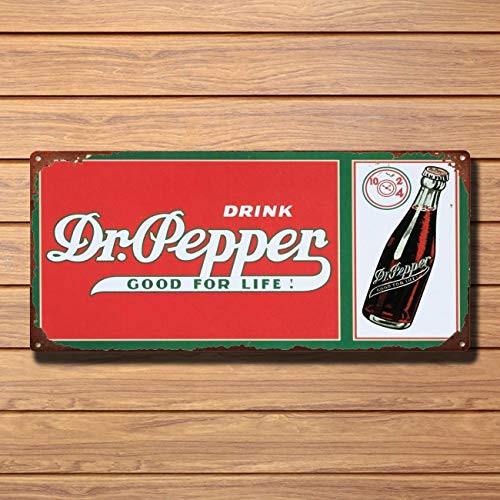 Dr. Pepper Sign Vintage Tin Sign Bar Pub Home Metal Poster Wall Art Decor TIN Sign 7.8X11.8 INCH Dr. Pepper Sign Vintage Tin Sign Bar Pub Home Metal Poster Wall Art Decor TIN Sign 7.8X11.8 INCH