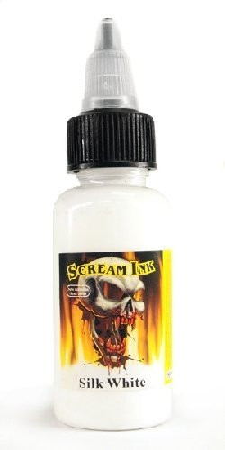Scream Tattoo Ink 1-oz -Silk White- Tattoo Supplies