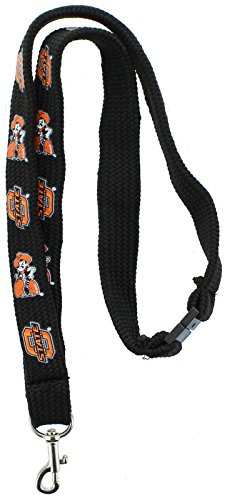 NCAA New Oklahoma State Cowboys Safety Clip Lanyard Key ID Badge Holder