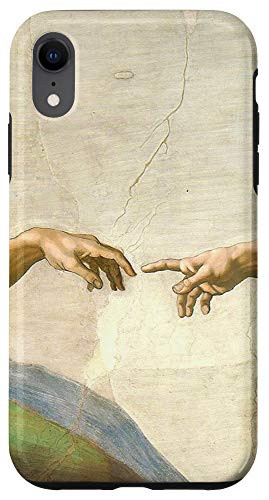 iPhone XR Michelangelo Creation of Adam Sistine Chapel Case