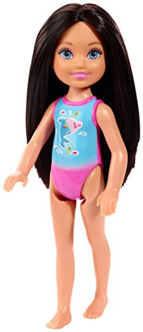 Barbie Club Chelsea Beach Doll Dolphin Bathing Suit Barbie Club Chelsea Beach Doll Dolphin Bathing Suit