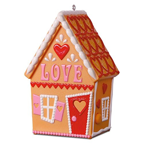Hallmark 2016 Love Shack Gingerbread House Christmas Ornament