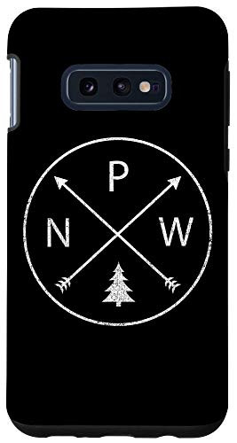Galaxy S10e Simple Pacific Northwest Accessory Arrows Pine Tree PNW Case