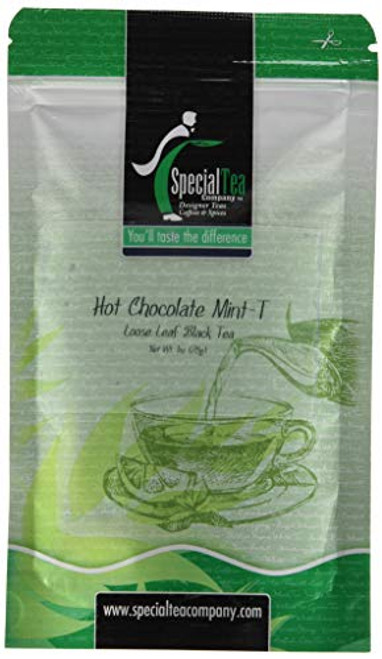 Special Tea Loose Leaf Black Tea Hot Chocolate Mint-T 1 Ounce