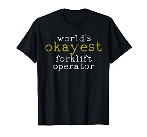 Forklift Operator Forklift Driver Vintage Gift T-Shirt