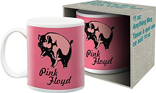 AQUARIUS Pink Floyd Pig 11 oz Boxed Ceramic Mug