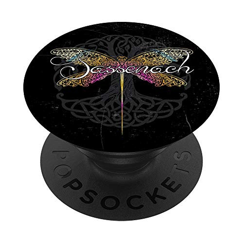 Sassenach   Dragonfly Outlander   Tree of Life PopSockets PopGrip Swappable Grip for Phones  and  Tablets