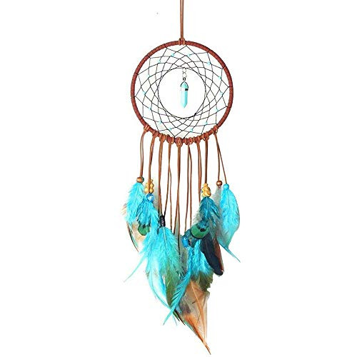 Gallity Dream Catcher Handmade Traditional Feather Wall Hanging Home Decoration Bedroom Decor Ornament Craft