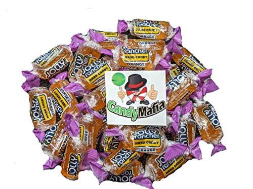 CandyMafia Bundle - Jolly Ranchers Hard Candy 1.2 Pound Bag plus  Magnet  Orange