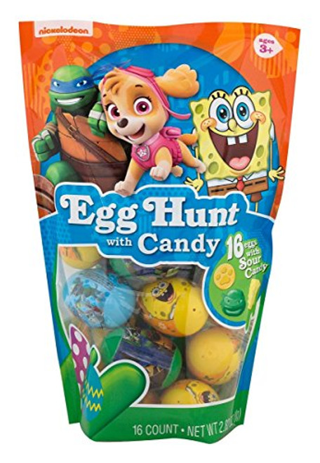 Nickelodeon Characters Egg Hunt Candy Filled Easter Eggs 16 Count Nickelodeon Characters Egg Hunt Candy Filled Easter Eggs 16 Count