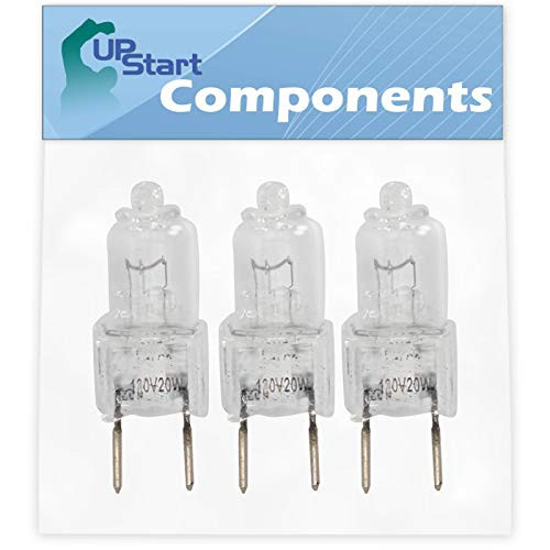 3-Pack 4713-001165 Microwave Halogen Light Bulb Replacement for Part Number PS4132158 Microwave - Compatible with Samsung 4713-001165 Light Bulb