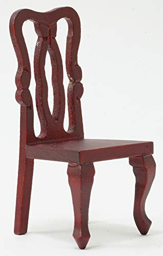 Classics by Handley Dollhouse Miniature Side Chair Mahogany