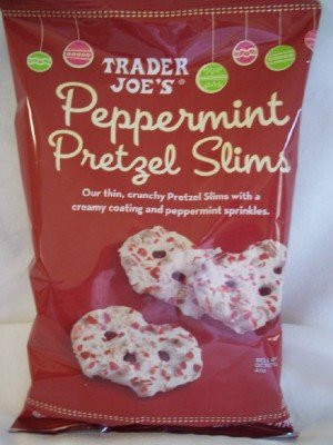 Trader Joes Peppermint Pretzel Slims  pack of 2