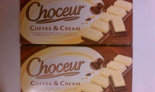 Choceur Milk Chocolate -- Coffee  and  Cream  Pack of 2  by Choceur