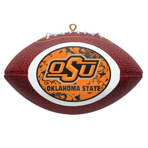 NCAA Oklahoma State Cowboys Mini Replica Football Ornament