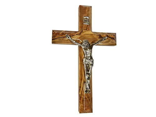 Bethlehem Gifts TM Handcarved from Bethlehem Olive Wood Cross Crucifix Crucifix 8 inch Bethlehem Gifts TM Handcarved from Bethlehem Olive Wood Cross Crucifix Crucifix 8 inch