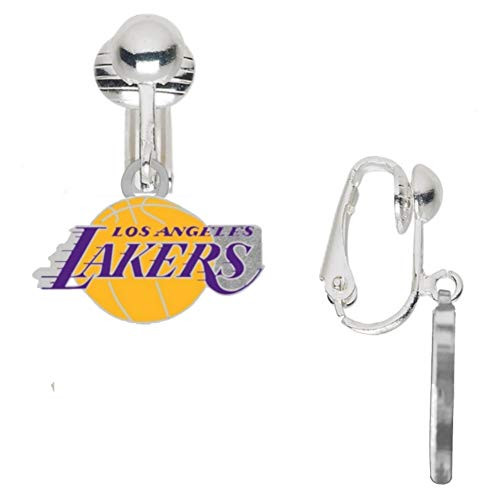 Los Angeles Lakers Logo Earrings CLIP-ON