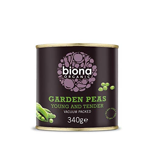 Biona Organic Garden Peas 340 g