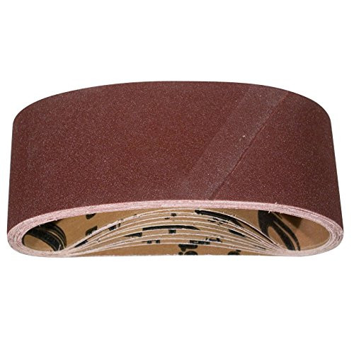 POWERTEC 110980 3-Inch x 21-Inch 400 Grit Aluminum Oxide Sanding Belt, 10-Pack POWERTEC 110980 3-Inch x 21-Inch 400 Grit Aluminum Oxide Sanding Belt, 10-Pack