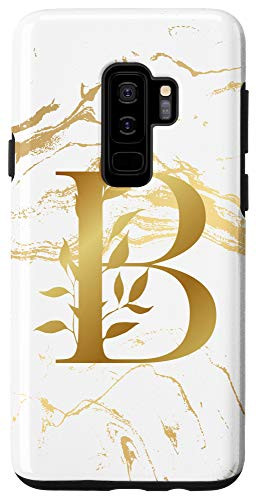 Galaxy S9plus  Women Personalized Girly Alphabet Capital B Initial Letter Case