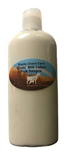 Rustic Charm Farm® Goats Milk Body Lotion Pink Sangria
