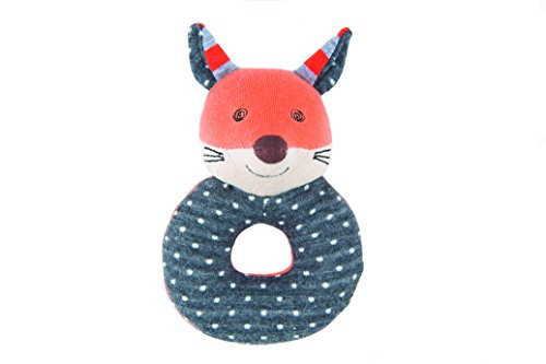 Organic Farm Buddies, Frenchy Fox Teething Rattle