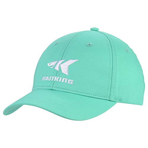 KastKing Official Caps  Hats for Men and Women  Baseball Caps  Fitted and Adjustable Hat Seafoam Green Adjustible