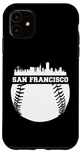 iPhone 11 San Francisco Baseball Fan SF Sky-Line Sports Lovers Gifts Case