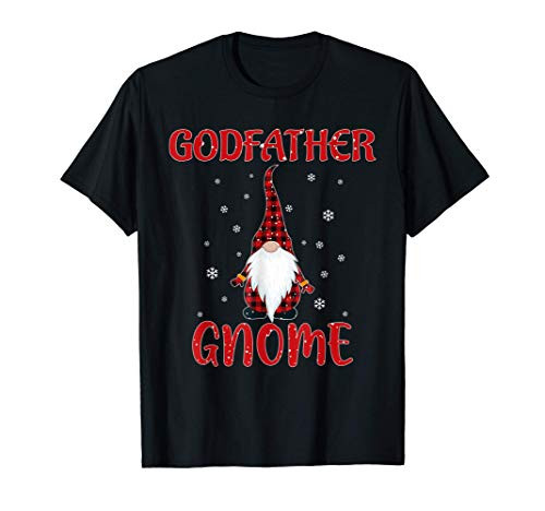 Santa Claus Garden Godfather Gnome Merry Christmas buffalo T-Shirt Santa Claus Garden Godfather Gnome Merry Christmas buffalo T-Shirt